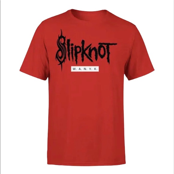 slipknot Other - Slipknot Band Tee Shirt T-Shirt Medium NWOT RED
